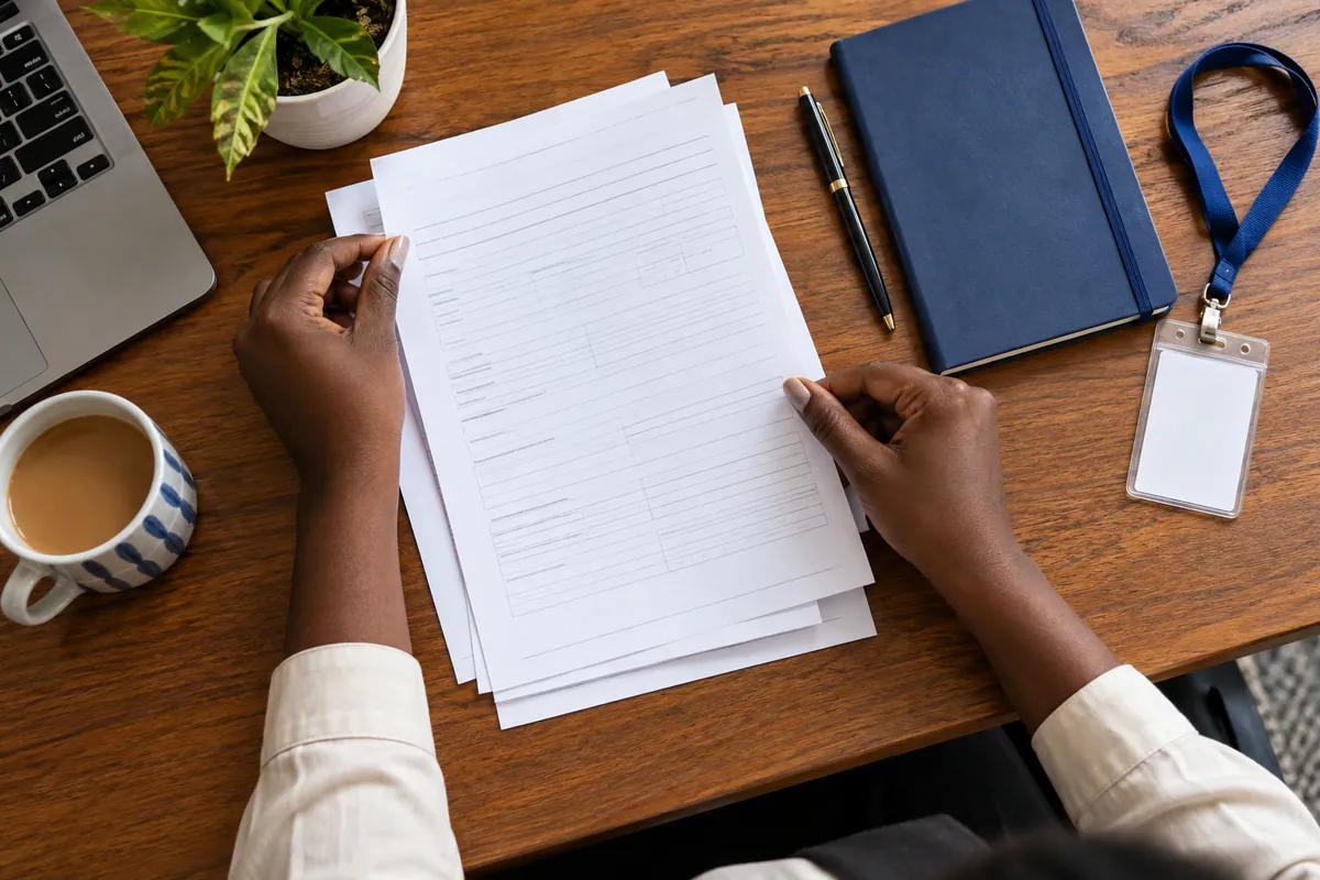 Employment documents arranged for first-job onboarding